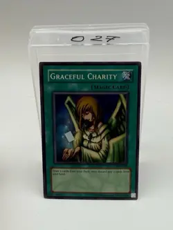 Graceful Charity SDP-040 Super Rare Unlimited Yugioh - Image 1
