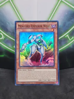Yugioh Meklord Emperor Wisel LC5D-EN168 Super Rare 1st Edition LP - Image 1
