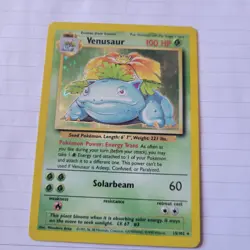 Pokemon TCG Venasaur Holo Rare Card 15/102 Classic Collection Hp - Image 1