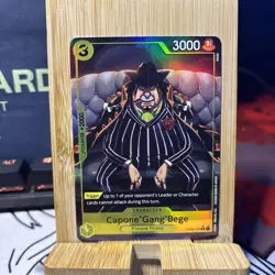 OP04-100 Capone Gang Bege Rare Alt Art PRB01 English One Piece TCG English Card - Image 2
