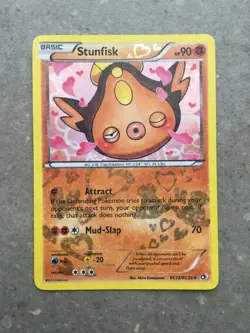 Pokemon TCG Cards Stunfisk RC12/RC25 Radiant Collection Holo NM-M - Image 1