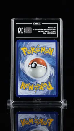 Pokemon TCG Bulbasaur Stellar Crown Illustration Holo Card 143/142 TAG 10 - Image 2