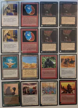 Magic The Gathering - 16 x Arabian Nights Cards (inc. King Suleiman) - Image 1