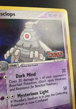 Dusclops 14/108 Reverse Holo Rare EX Power Keepers Stamped Pokemon Card HP - Image 2
