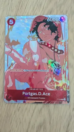 Portgas.D.Ace (Gift Collection 2023) P-028 One Piece Promotion Cards Foil - Image 1