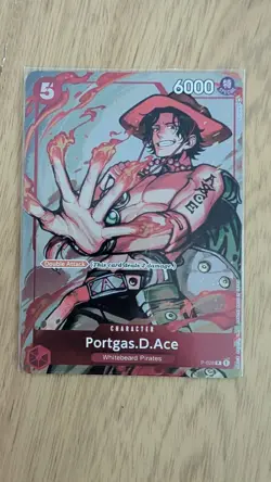Portgas.D.Ace (Event Pack Vol. 1) PR One Piece Promotion Cards P-028 NM - Image 1