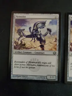 2x Memnite Scars of Mirrodin NM Magic The Gathering MTG Tcg - Image 2