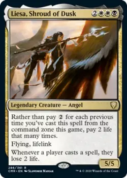 Liesa, Shroud of Dusk - Commander Legends #286/361 MTG Magic The Gathering - Image 1
