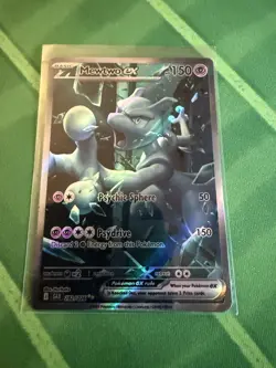 Pokemon Pocket TCG Mewtwo EX 282/226 Genetic Apex Holographic Illustration Rare - Image 1