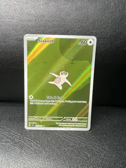 Pokemon TCG Slakoth 212/191 Surging Sparks Holo Full Art - Image 1