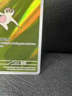 Pokemon TCG Slakoth 212/191 Surging Sparks Holo Full Art - Image 4