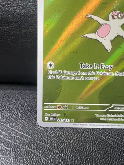 Pokemon TCG Slakoth 212/191 Surging Sparks Holo Full Art - Image 5