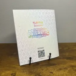 PRISMATIC EVOLUTIONS Players Guide - Scarlet & Violet Pokemon TCG ETB Book (NEW) - Image 2
