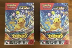 Pokemon TCG 2 Surging Sparks Build and Battle Box - NEW SEALED - Image 1