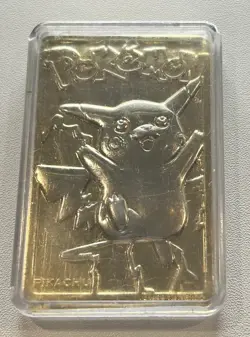 Vtg Pokemon The First Movie Pikachu Promo Mixed Lot of 2 Burger King Black Star - Image 4