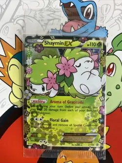 SEALED Pokemon Shaymin EX XY148 XY Generations Rare Holo Promo Black Star NM - Image 1