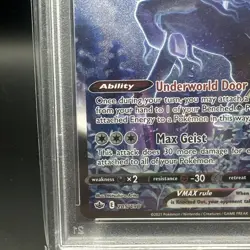 2021 Pokemon Sword & Shield Chilling Reign SR Calyrex VMAX #205 FA Secret PSA 10 - Image 4