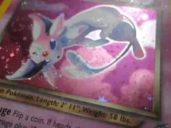 Pokemon Dark Espeon 4/105 Neo Destiny Holo Swirl MP-HP - Image 3