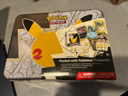 Pokemon 25th Anniversary Celebrations Treasure Chest Lunchbox Tin Factory SEALED - Image 1