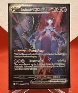 Pokemon TCG Team Rockets Mewtwo EX Special Illustration 231 - Image 1