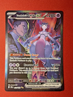 Pokemon TCG Team Rockets Mewtwo EX Special Illustration 231 - Image 3