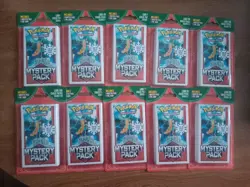 Pokemon Mystery Pack Seeded 1:10 Crystal GuardiansU Lot of 10 - Image 1