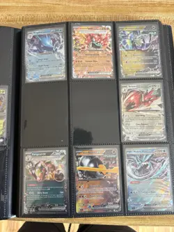 150+ Pokemon Binder Lot Holo/Rev, EX/V, Pikachu Promos, Iron Series, Legendaries - Image 4