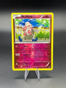 Pokemon TCG - Mr. Mime Reverse Holo Rare - Fates Collide 67/124 - Image 1