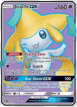 Jirachi GX - 79a/236 - Alternate Art Promo NM, English Pokemon Promos - Image 1