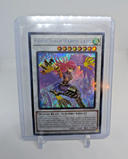 Cyber Slash Harpie Lady - Secret Rare Limited Edition BLC1-EN010 - NM - YuGiOh - Image 1