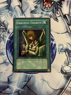 Graceful Charity SDP-040 Super Rare Unlimited Yugioh LP (ST) (26) - Image 1