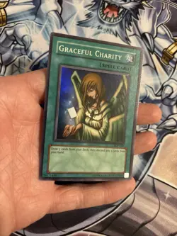 Graceful Charity SDP-040 Super Rare Unlimited Yugioh LP (ST) (26) - Image 2