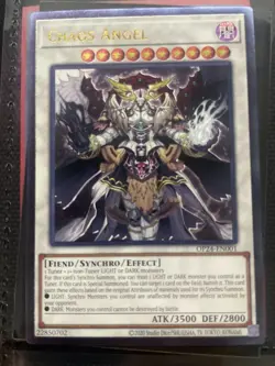 Yugioh Chaos Angel Ultimate Rare OP24-EN001 Unlimited NM Free Same Day Shipping! - Image 1