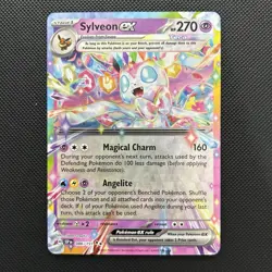 Pokemon Card Sylveon ex 086/191 Double Rare Surging Sparks Near Mint - Image 2