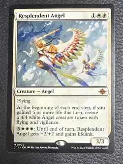 Resplendent Angel The Lost Caverns of Ixalan Regular MTG NM Magic Card - Image 1