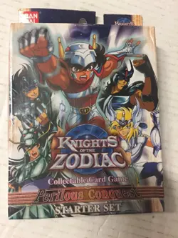 Knights Of The Zodiac CCG TCG Perilous Conquest Starter Set For Card Game - Image 1