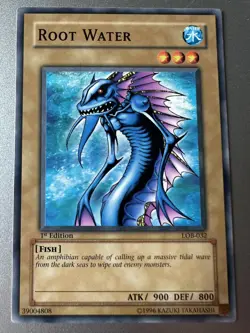 Root Water LOB-032 - 1st Edition YuGiOh Card Game TCG CCG LP - Image 1