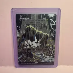 Reanimate Borderless - N/M - Spider Man - MTG Magic The Gathering Card - Image 1