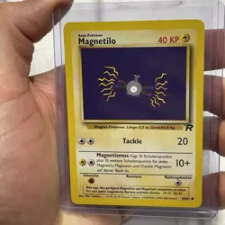 Magnemite 60/82 Pokemon 2000 Team Rocket German Vintage LP+ Magnetilo Vtg Card - Image 1