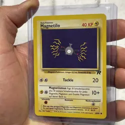 Magnemite 60/82 Pokemon 2000 Team Rocket German Vintage LP+ Magnetilo Vtg Card - Image 2