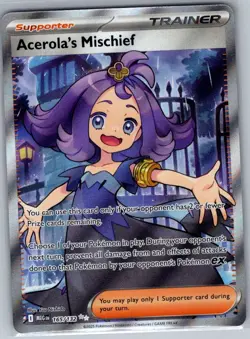 Acerola's Mischief 165/132 ME01: Mega Evolution - Pokemon Card - NM - Image 1