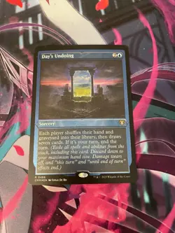 MTG - DAY'S UNDOING - RARE - FOIL ETCHED - NM - CMM - Image 1