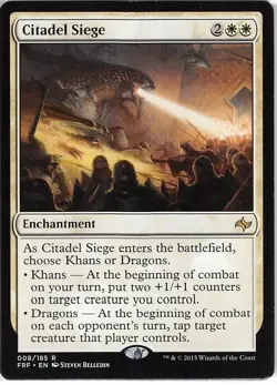 Citadel Siege *Rare* Magic MtG x1 Fate Reforged - Image 1