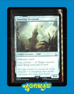 Towering Viewpoint Assassin's Creed Foil #77 Foil Magic The Gathering - Image 1