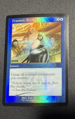 Dramatic Reversal MTG 30th Anniversary Promo Retro Foil - Excellent - Image 1