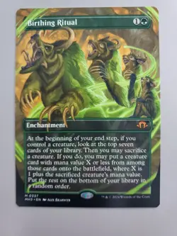 MTG Birthing Ritual Modern Horizons 3 0337 Alternate Art Mythic - Image 1