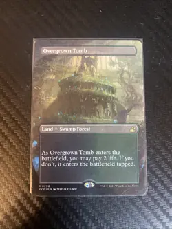 Overgrown Tomb (Borderless) Ravnica Remastered Regular - Image 1