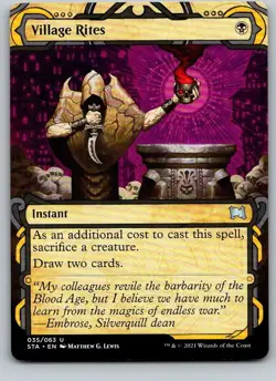 Village Rites - STA 35 - Strixhaven Mystical Archive - Uncommon - NM - MTG - Image 1