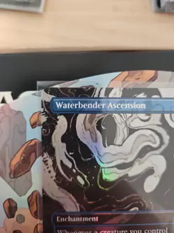 MTG Waterbender Ascension 0310 Foil (Borderless) Avatar TLA NM - Image 2