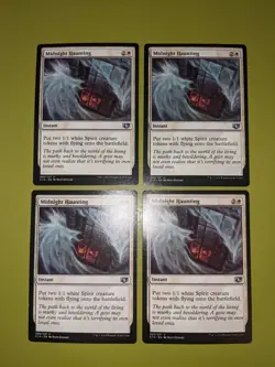 Midnight Haunting x4 Commander 2014 4x Playset Magic the Gathering MTG - Image 1